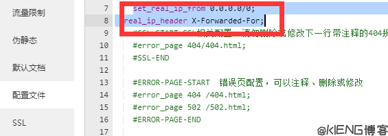 网站加了 CDN 后 Nginx 无法显示正确的访客地址的解决办法.